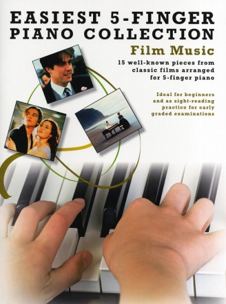 Film Music: for 5-finger piano (with text)