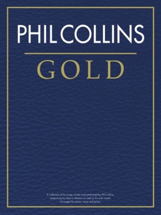 Phil Collins: Gold piano/vocal/guitar/ Songbook