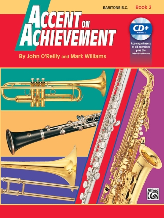 Accent on Achievement vol.2 (+CD-ROM): for band baritone bass clef