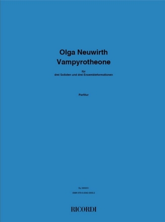 Vampyrotheone fr Soli und 3 Ensembles Partitur