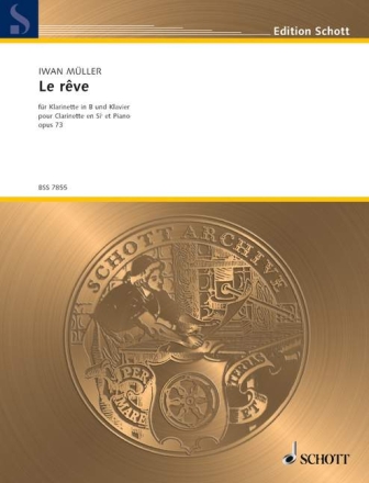 Le rve op. 73 fr Klarinette und Klavier