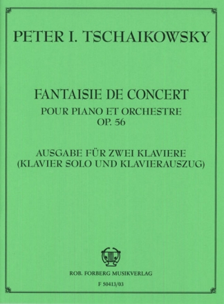 Fantasie de Concert op.56 fr Klavier und Orchester Klavierauszug