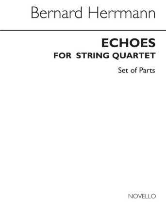 Echoes for string quartet parts,  archive copy