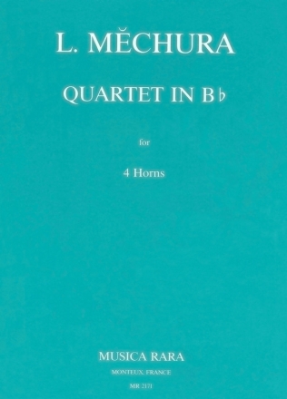 Quartett B-Dur fr 4 Hrner Partitur und Stimmen