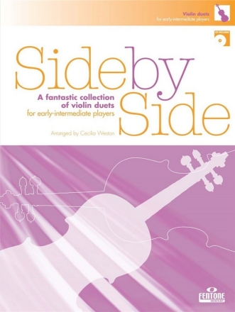 Side by Side (+CD) for 2 violins score
