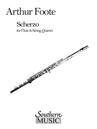 Scherzo for flute, violin, viola and cello score and parts