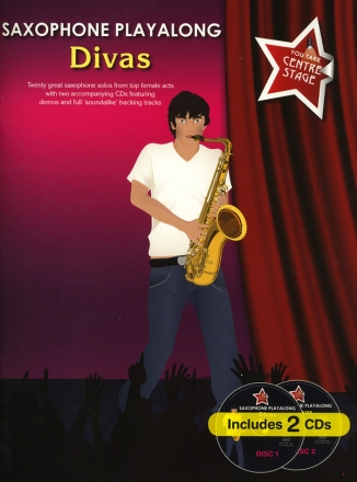 Divas (+2 CD's): for saxophone
