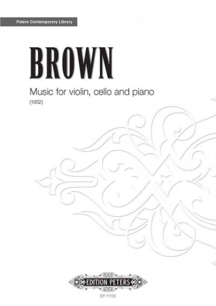 Music for violin, cello and piano fr Violine, Violoncello und Klavier