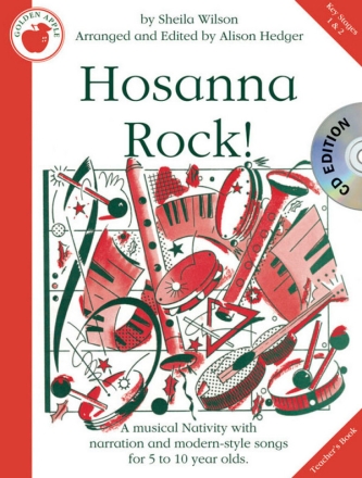Hosanna Rock (+CD) for narrator, children's chorus and instruments score