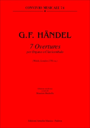 7 Ouvertures for organ (cembalo)