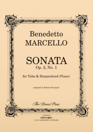Sonata op.2,1 for tuba and harpsichord (piano)