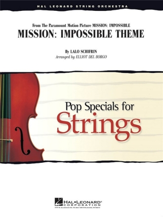Mission Impossible Theme for string orchestra score and set of parts