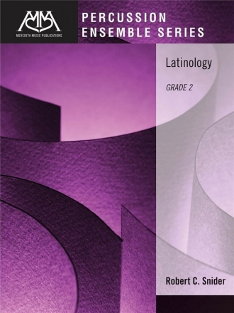 Latinology for percussion ensemble score and parts
