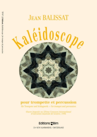 Kaleidoscope pour trompette et percussion 2 partitions
