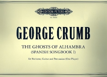The Ghosts of Alhambra for baritone, guitar and percussion Score
