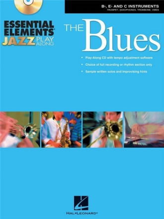 The Blues (+CD-Rom): for Bb, Eb, C and bass clef instruments