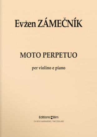 Moto perpetuo per violino e piano