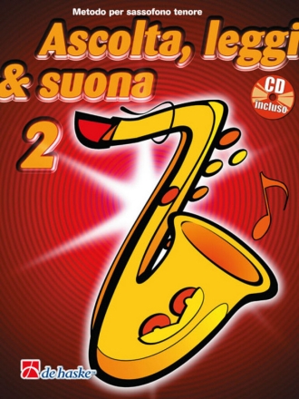 Ascolta leggi & suona vol.2 (+CD) per sassofono tenore (it)