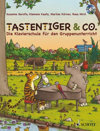 Tastentiger & Co (+CD) fr Klavier