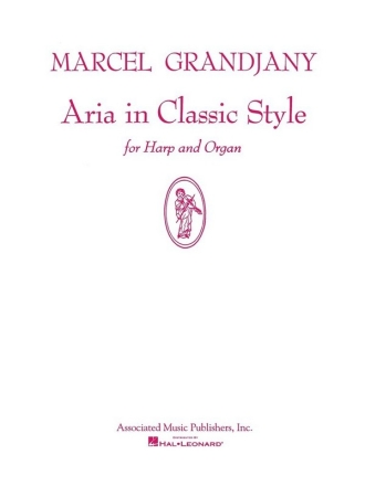 Aria in classic Style for harp and organ