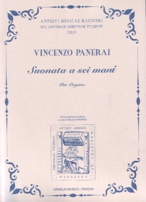 Suonata per organi a 6 mani partitura