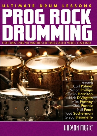 Ultimate Drum Lessons - Prog Rock Drumming  DVD