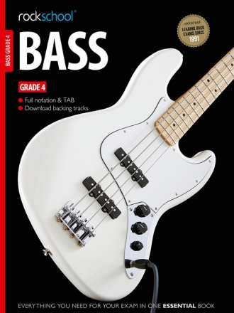 Bass Rockschool Grade 4 (2012-2018) (+CD): for bass/tab