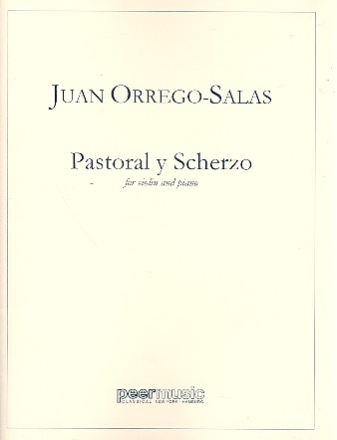 Pastorale y Scherzo for violin and piano