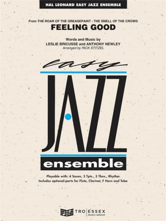 Feeling good: for easy jazz ensemble score and parts