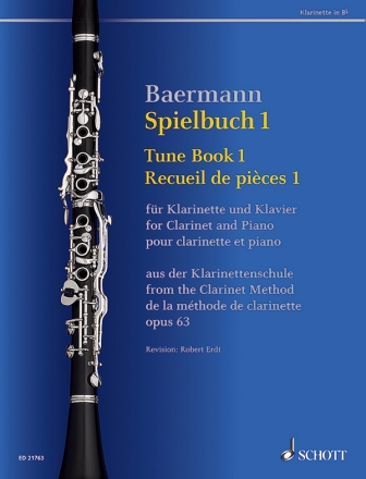 Spielbuch Band 1 aus der Klarinettenschule op.63 fr Klarinette und Klavier