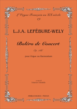 Bolro de concert op.166 pour orgue ou harmonium