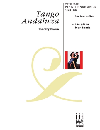 Tango andaluza for piano 4 hands score