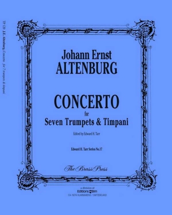 Concerto for 7 trumpets and timpani score and parts