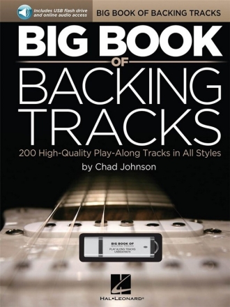 Big Book of Backing Tracks (+USB Flash Drive + Online Audio Access): for guitar