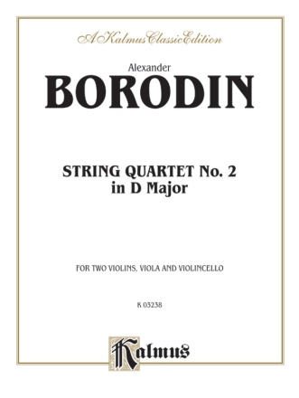 String Quartet No.2 D major  parts