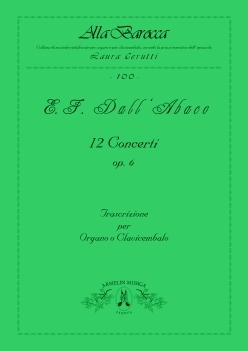 12 Concerti op.6 per organo (clavicembalo)