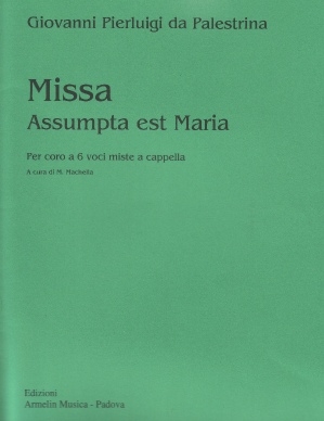 Missa Assumpta est Maria fr gem Chor a cappella Partitur
