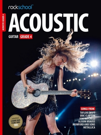 Rockschool Acoustic Guitar - Grade 4: for vocal/guitar/tab/rockscore