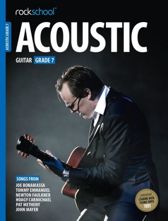 Rockschool Acoustic Guitar - Grade 7: for vocal/guitar/tab/rockscore