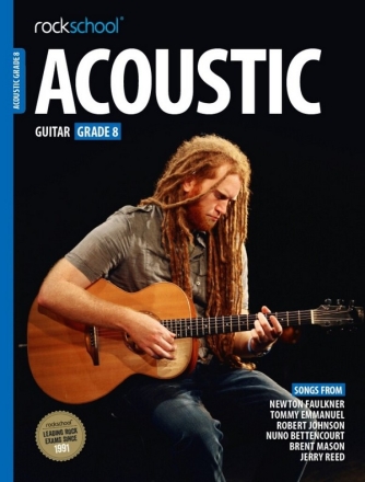 Rockschool Acoustic Guitar - Grade 8: for vocal/guitar/tab/rockscore