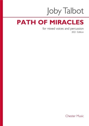 Path of Miracles for mixed chorus a cappella score