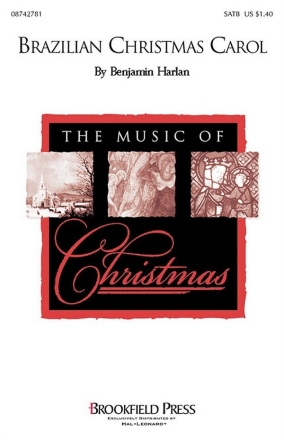 Brazilian Christmas Carol for 2-part chorus and accompaniment (percussion ad lib) score