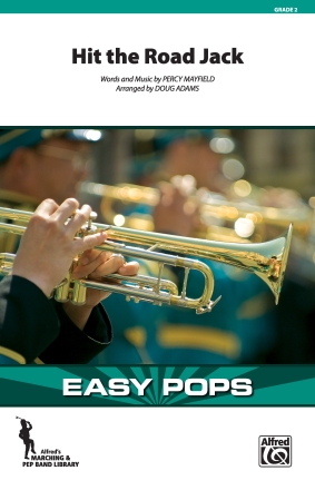 Hit the Road Jack: for marching band score and parts
