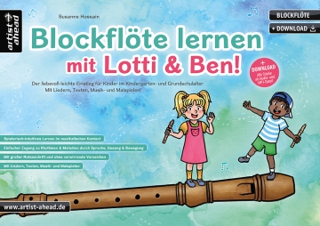 Blockflte lernen mit Lotti & Ben! Band 1 (+Online Audio) fr Sopranblockflte