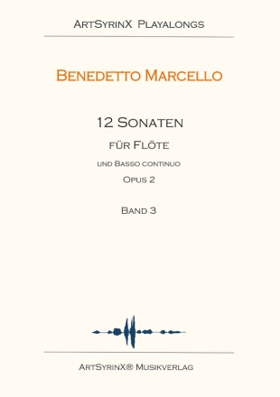 12 Sonaten op.2 Band 3 (Nos.7-9) (+CD) fr Flte und Bc