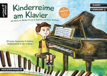 Kinderreime am Klavier (+Online Audio) fr Klavier zu 2-4 Hnden