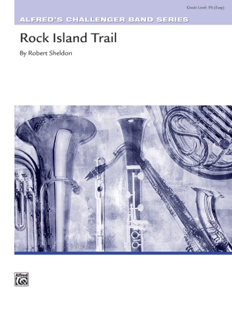 ALF20530  Rock Island Trail for concert band score and parts