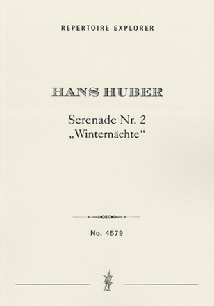 Serenade Nr.2 'Winternchte' fr Orchester Partitur