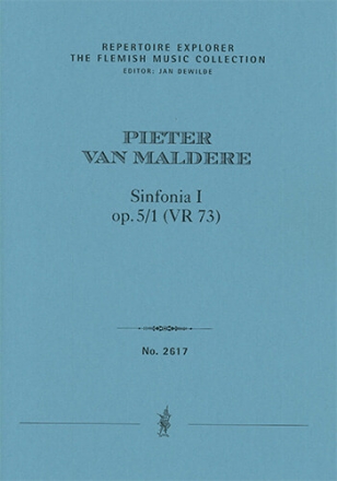 Sinfonia I op.5/1 (VR 73) a pi strumenti score