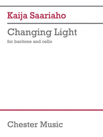 Changing Light for baritone and cello